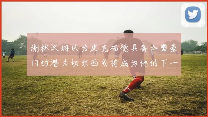 谢林汉姆认为皮克福德具备加盟豪门的潜力切尔西或将成为他的下一个选择